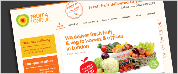 Fruit4London Website