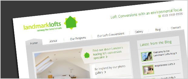 Landmark Lofts website