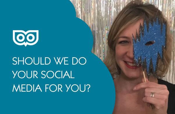Can we do your social media for you?
