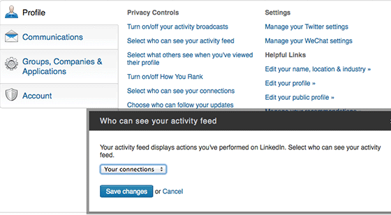 LinkedIn-Privacy-settings