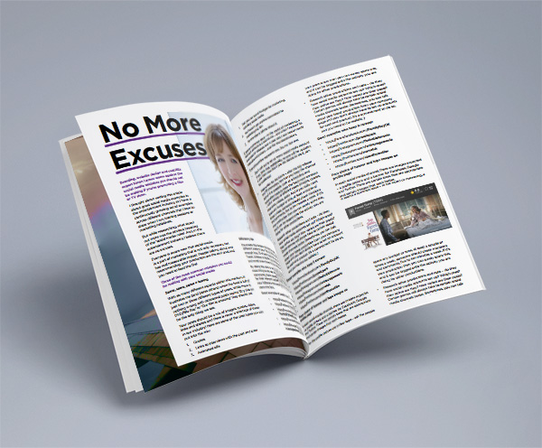 No More Excuses - "Sharing Insights: Film & TV Business"