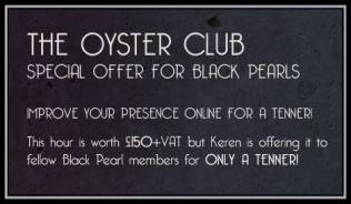 The Oyster Club Black Pearl Special Offer