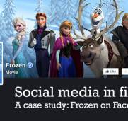 Social media in film - case study - Frozen on Facebook