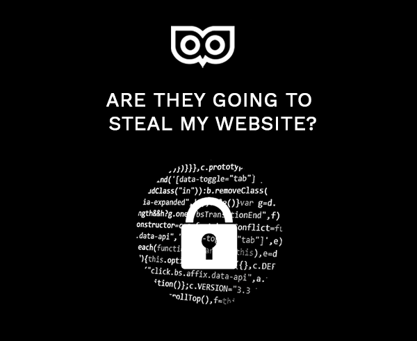 Are they going to steal my website?