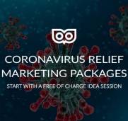 Coronavirus Releif Marketing Packages from Top Left Design