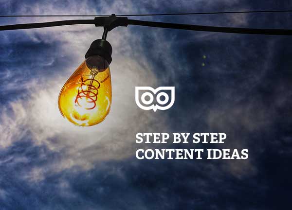 Step-by-step guide to coming up with new content ideas