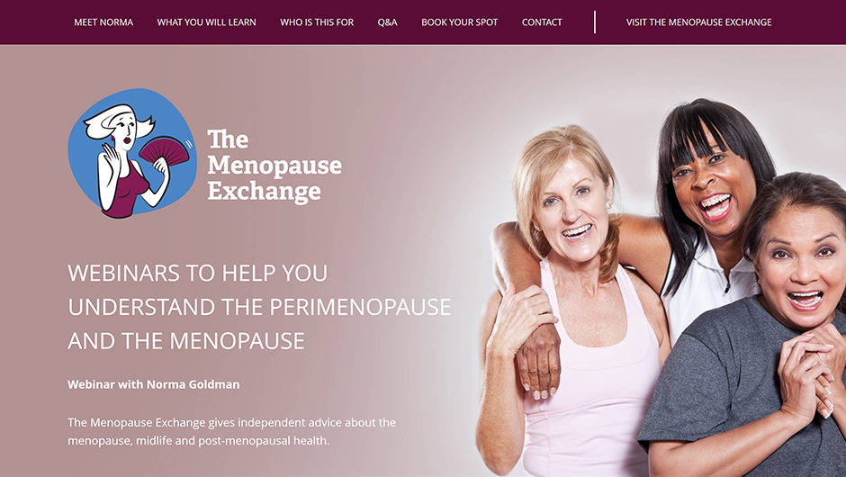 Menopause Exchange Webinars