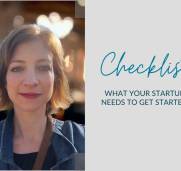 Checklist of what your startup needs