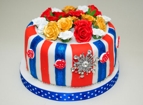 Cakehole London - British royal cake to celebrate Kate and Will's wedding