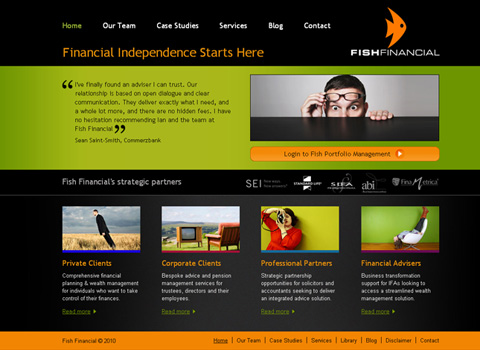 Fish Financial Website