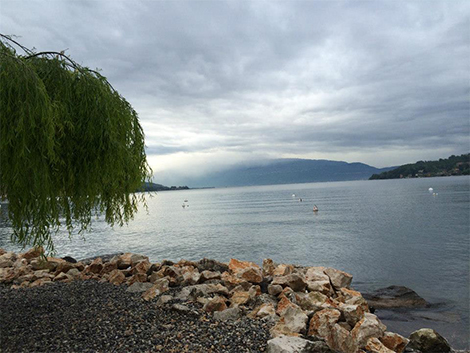 TLD in Lake Garda - the lake