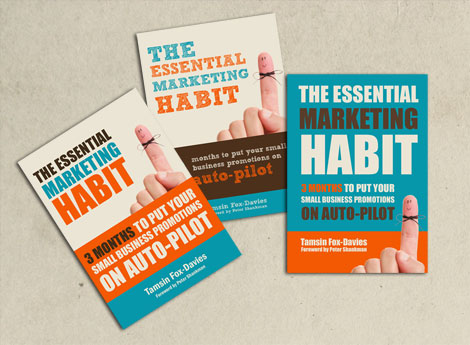 The Essential Marketing Habit - 3 possibilities for the book cover design